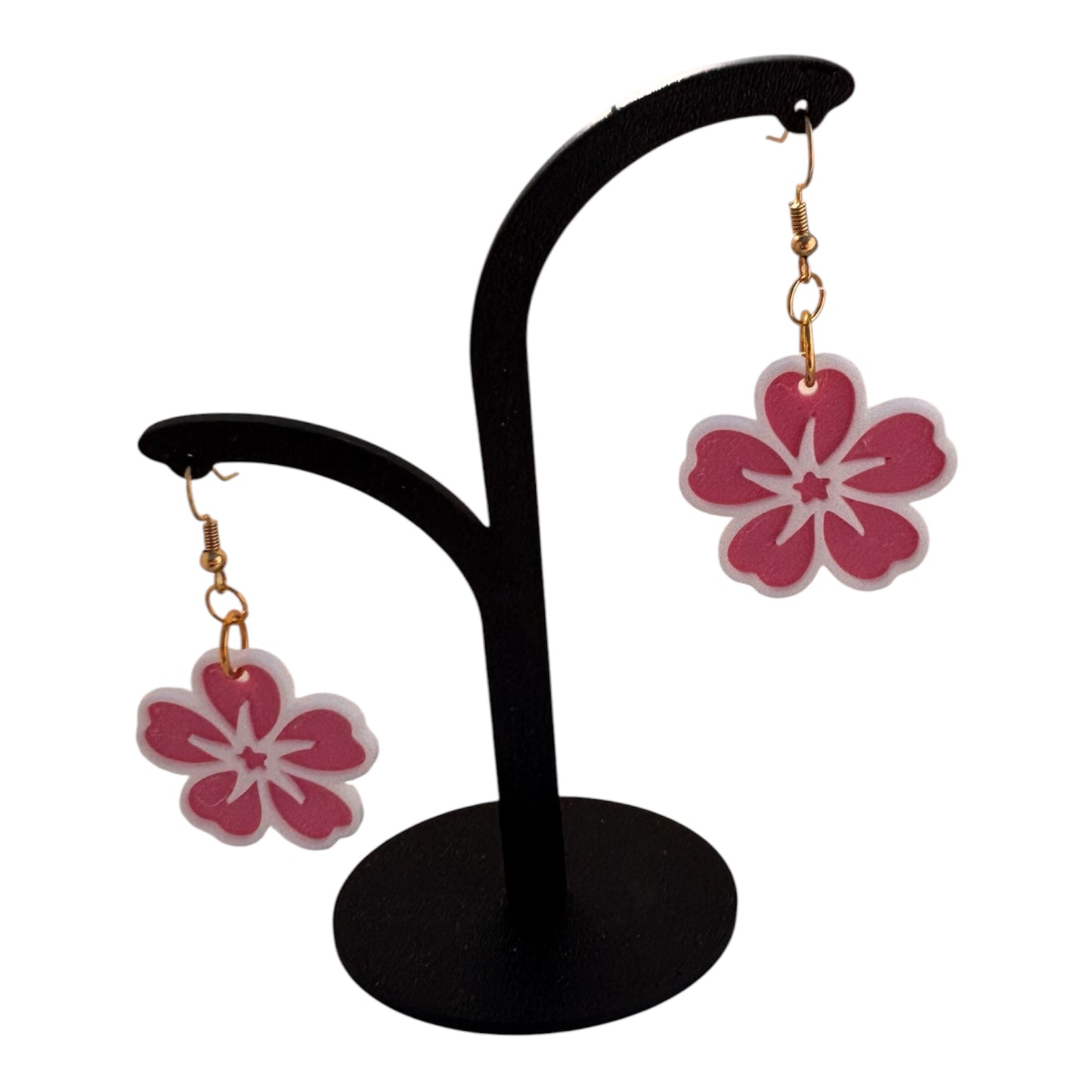 Sakura Blossom Dangle Earrings