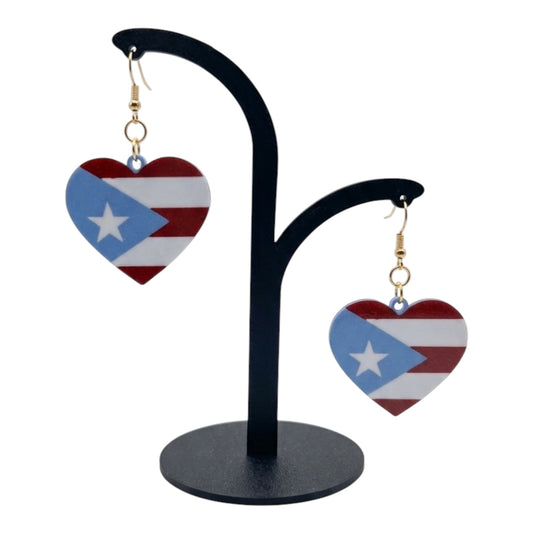 Puerto Rico flag Earrings